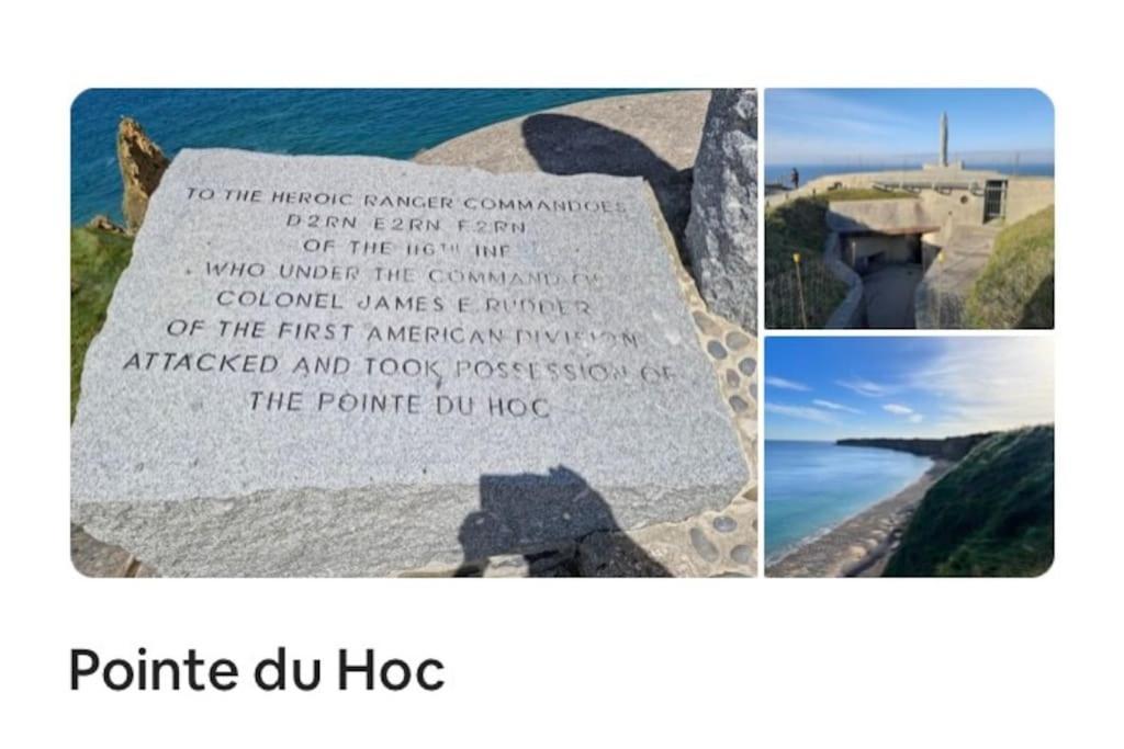 Au Coeur D'Omaha Beach- Colleville-Sur-Mer- Gite 2 Bagian luar foto